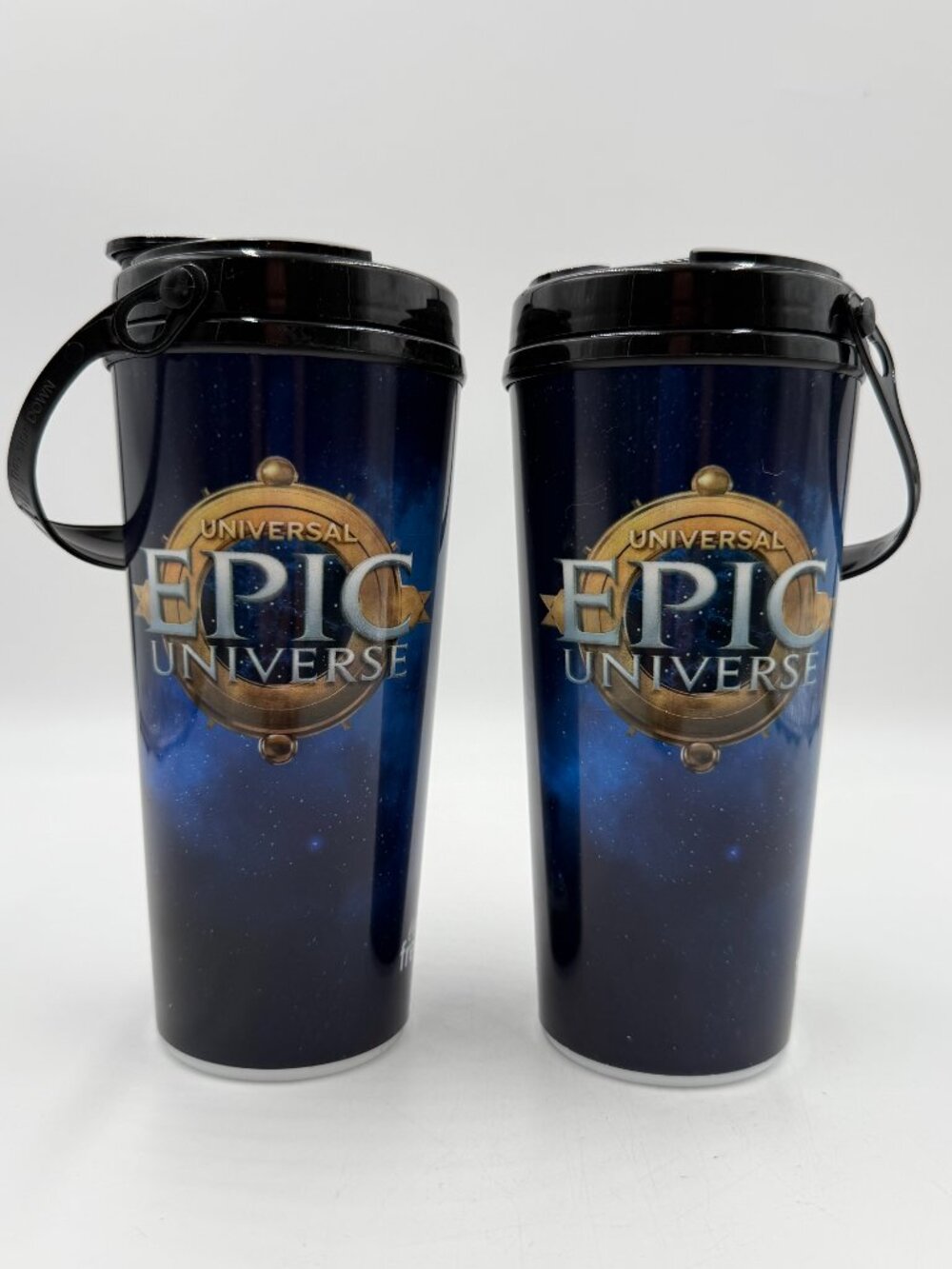 Universal Studios Epic Universe Grand Opening 2025 Souvenir Logo Freestyle Cups